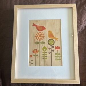 Framed kids art